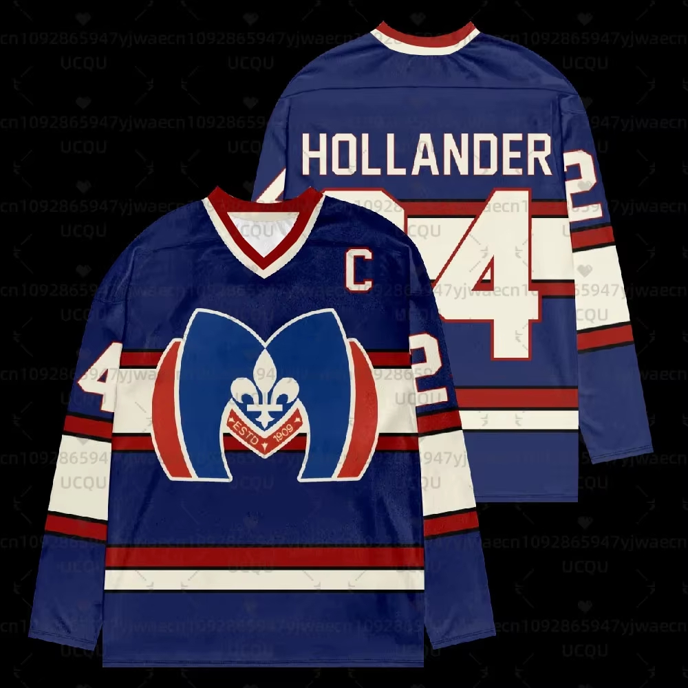 Mens Fashion Casual - New Heated Rivalry Hockey Jersey Long