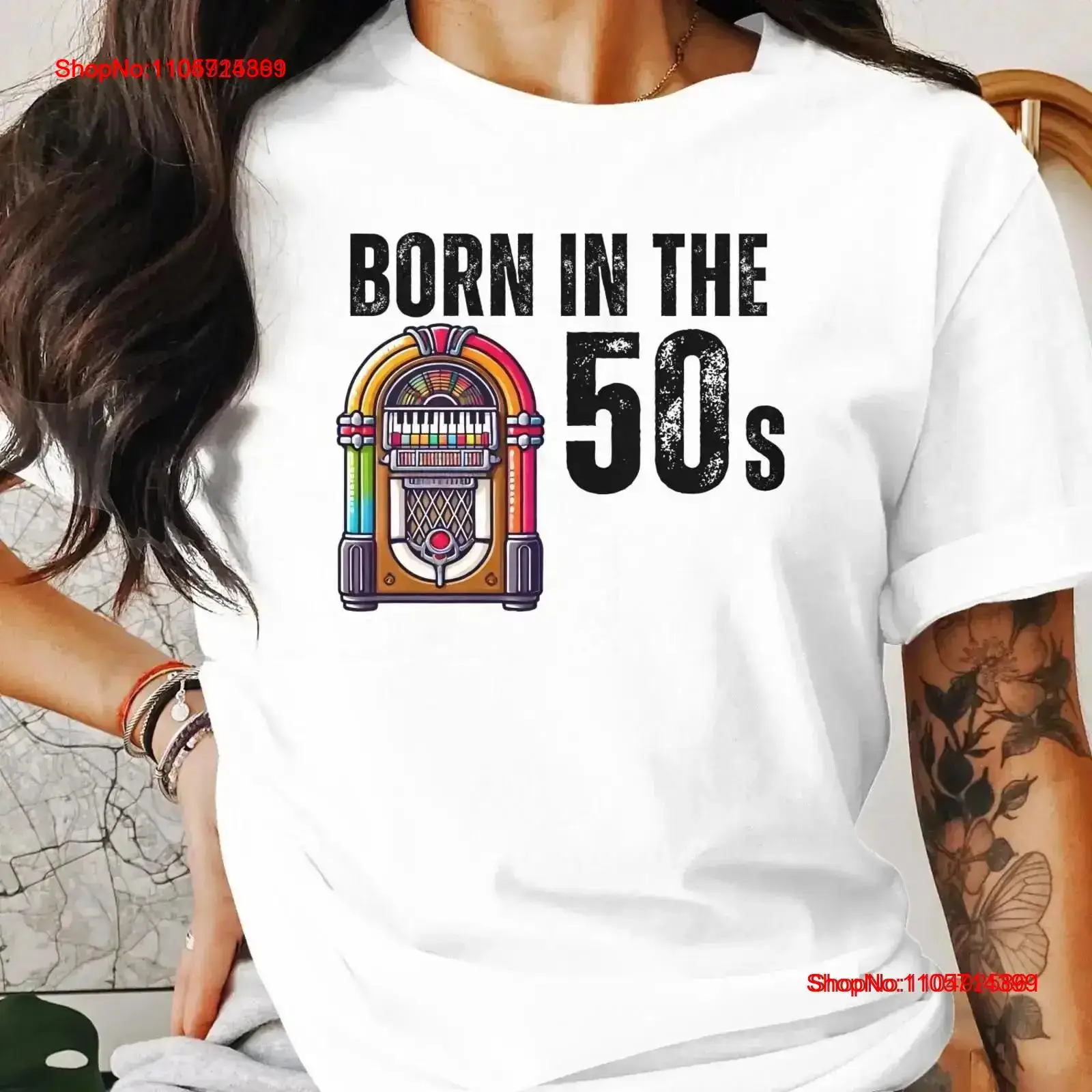 Mens Fashion In The 50S - Vintage Born In The 50s T