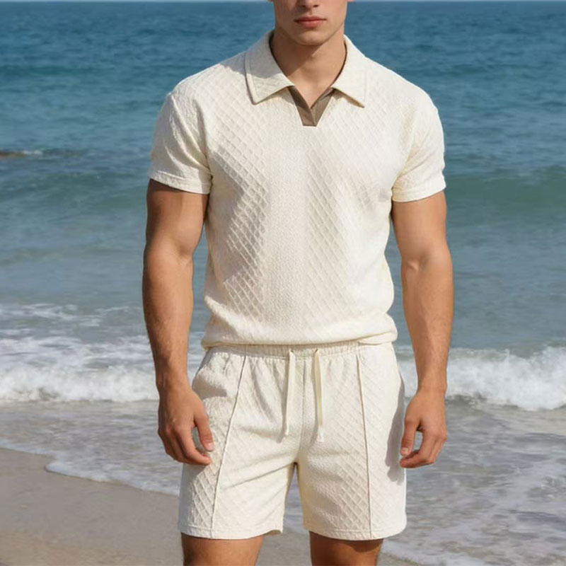 Men'S Fashion Videos - 2026 Summer100kg Men Suits Solid Color
