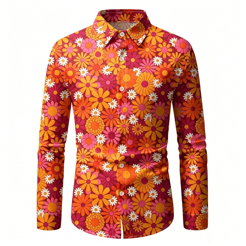 2026 New Fashion Men's Shirt P - Mens Fashion Casual ulasan dan harga
