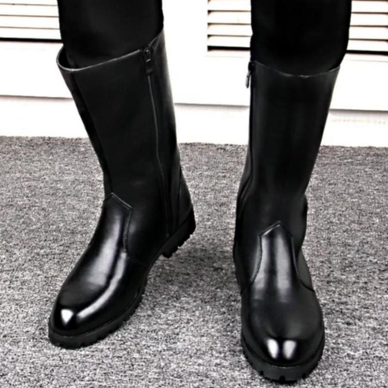 Fashion Men's women Genuine Le - Mens Fashion Combat Boots ulasan dan harga