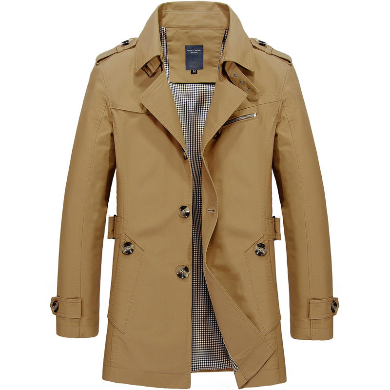 Trench Coats Double Breasted M - Mens Fashion Store ulasan dan harga