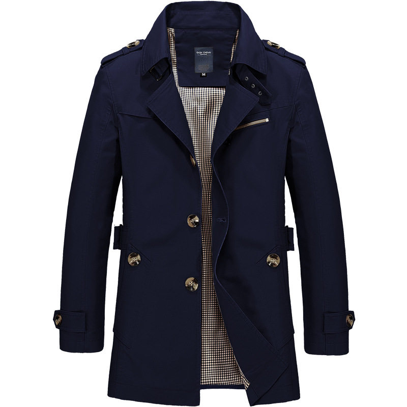 Trench Coats Double Breasted M - Mens Fashion Store ulasan dan harga