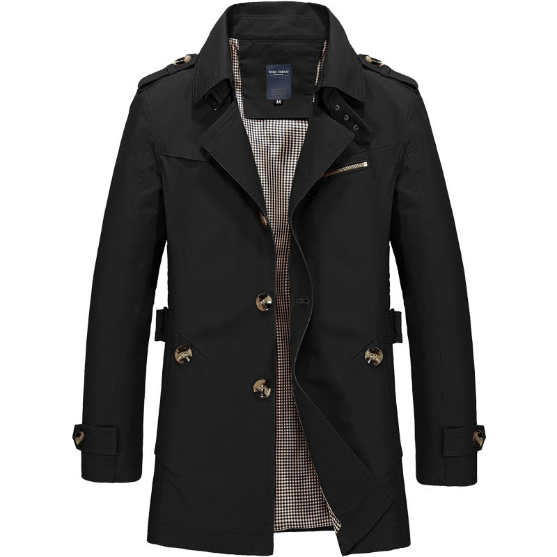 Trench Coats Double Breasted M - Mens Fashion Store ulasan dan harga