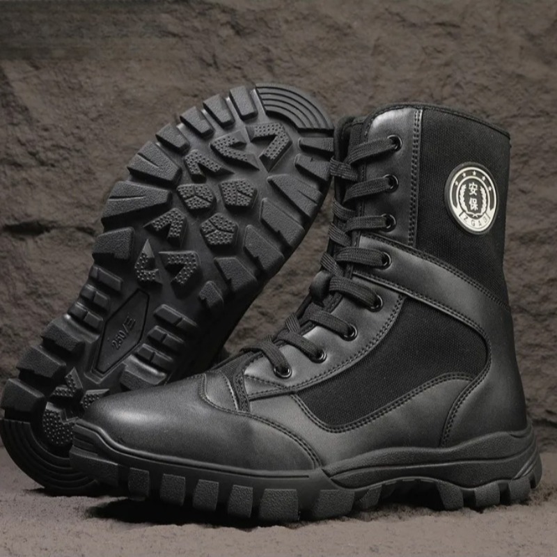 High Quality Men Boots Fashion - Mens Fashion Combat Boots ulasan dan harga