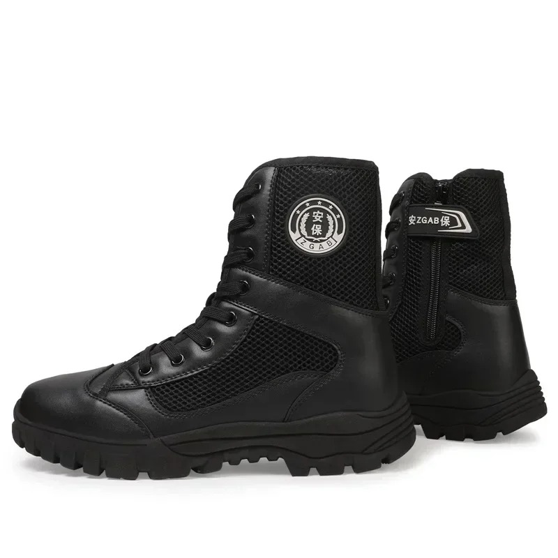 High Quality Men Boots Fashion - Mens Fashion Combat Boots ulasan dan harga