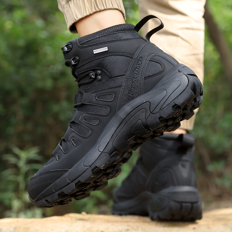 Fashion Men's Boots Tactical C - Mens Fashion Combat Boots ulasan dan harga