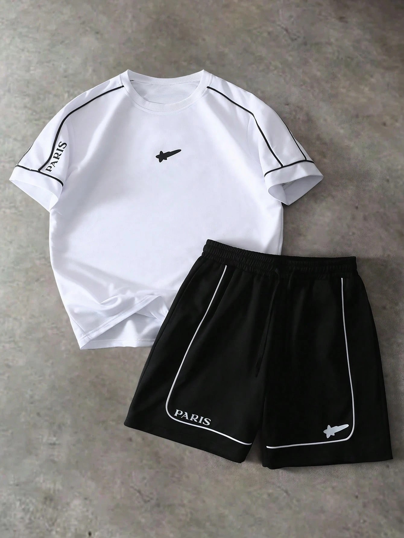 2026 Summer New Men's Short-Sl - Men'S Fashion Videos ulasan dan harga