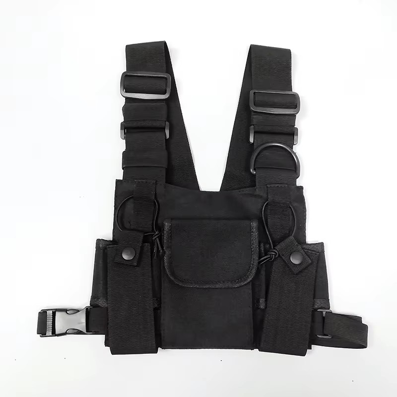 Functional Tactical Chest Bag  - Formal Waistcoat Vest ulasan dan harga