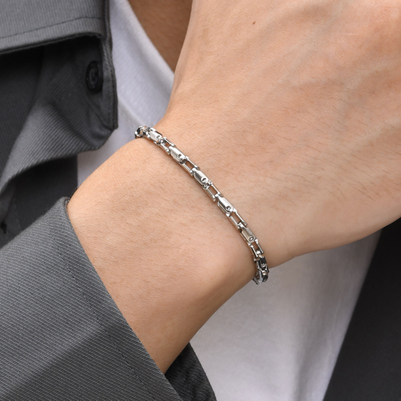Thin Stainless Steel Chain Bra - 1950S Fashion Men'S ulasan dan harga