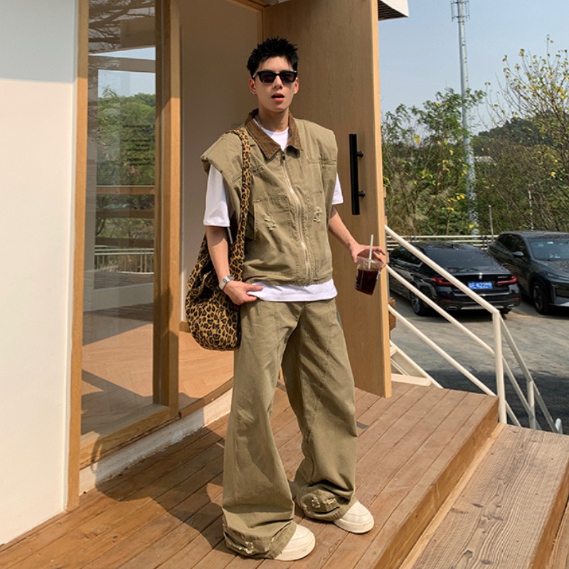 American Fashion Brand Retro D - Mens Fashion Casual ulasan dan harga