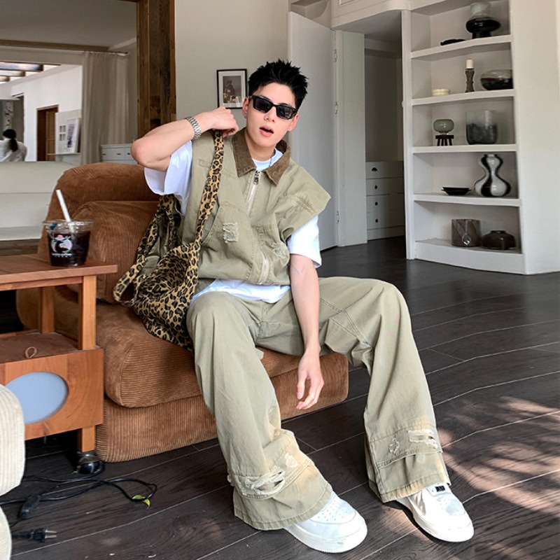 American Fashion Brand Retro D - Mens Fashion Casual ulasan dan harga