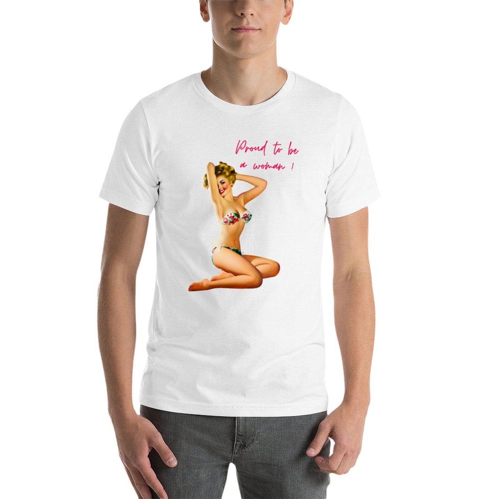 Proud to be a woman - Pop art  - 1950S Fashion Men'S ulasan dan harga