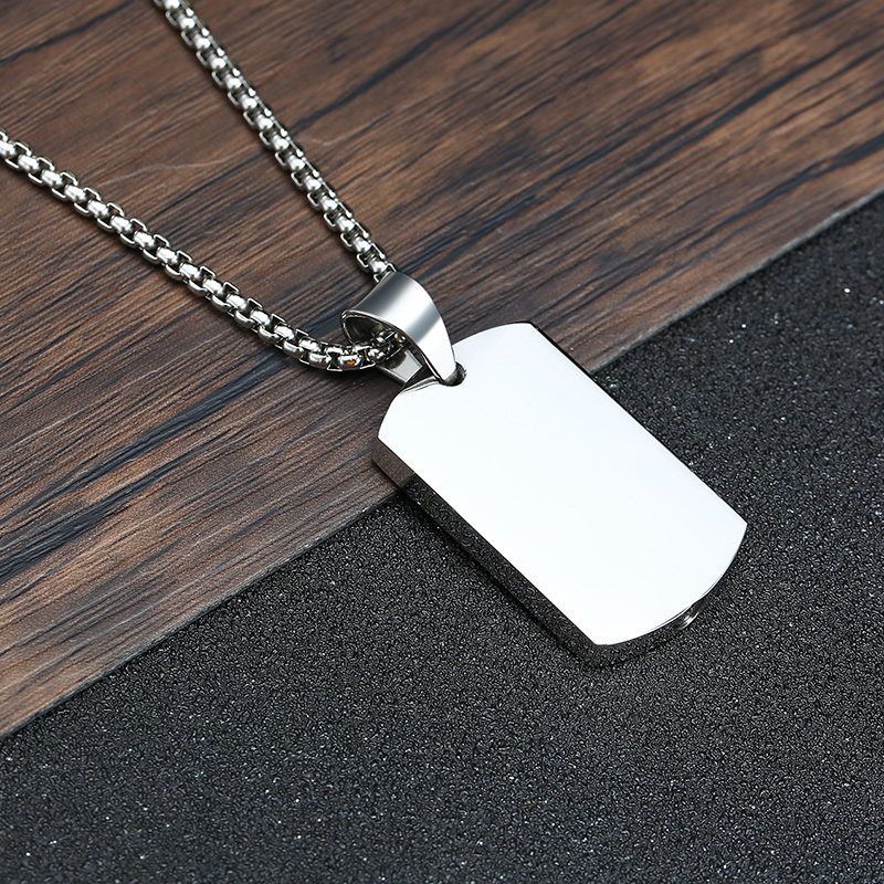 Men Dog Tag Urn Necklace,Stain - Mens Fashion In The 50S ulasan dan harga