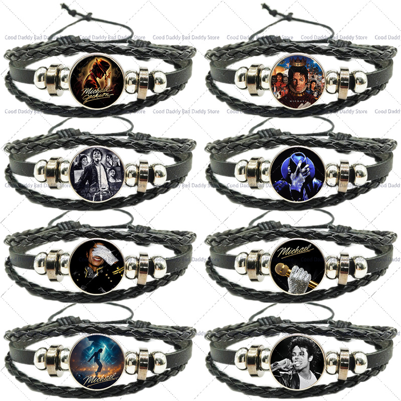 Michael Jackson Weaving Hand R - Mens Fashion Bracelet ulasan dan harga