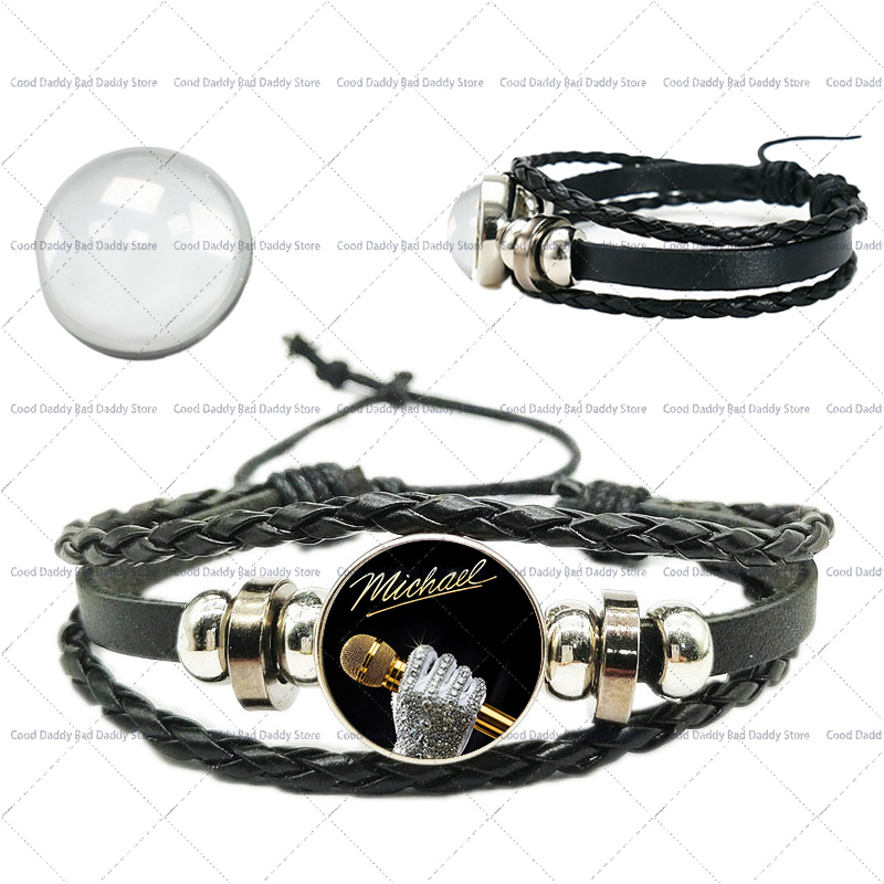 Michael Jackson Weaving Hand R - Mens Fashion Bracelet ulasan dan harga