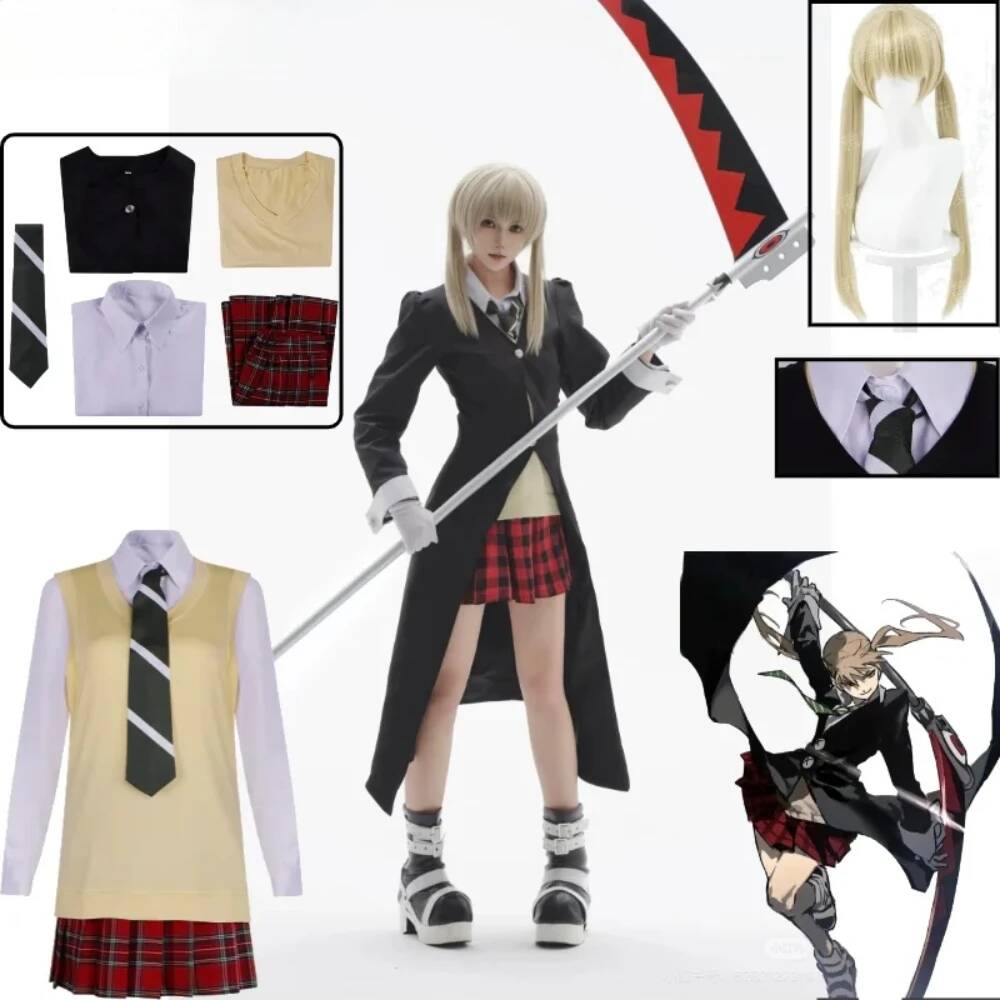 Maka Albarn Cosplay Costume So - Formal Waistcoat Vest ulasan dan harga