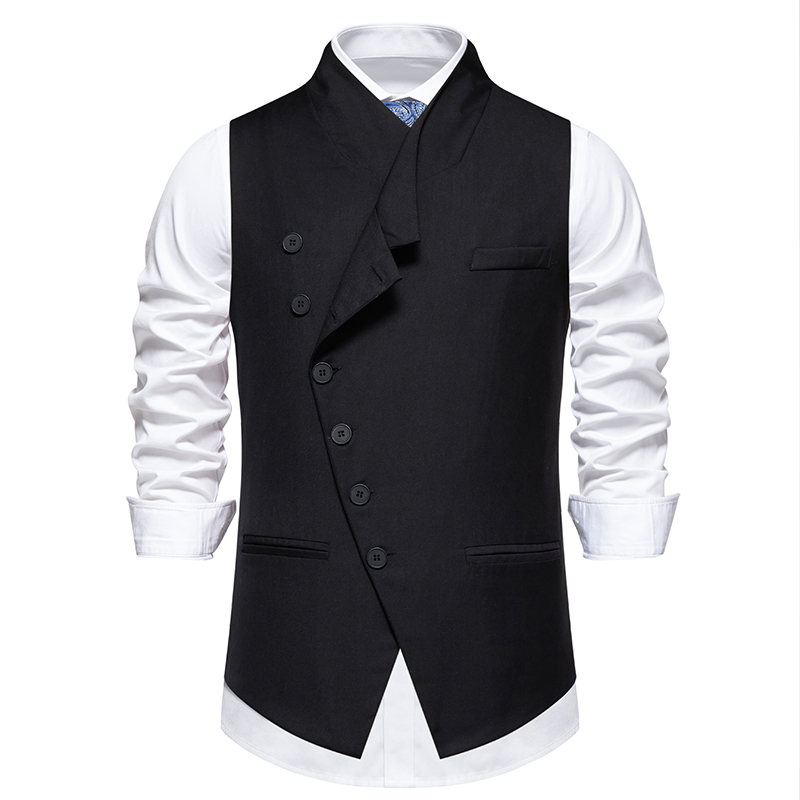 New Men's Suit Vests Fashion S - Formal Waistcoat Vest ulasan dan harga