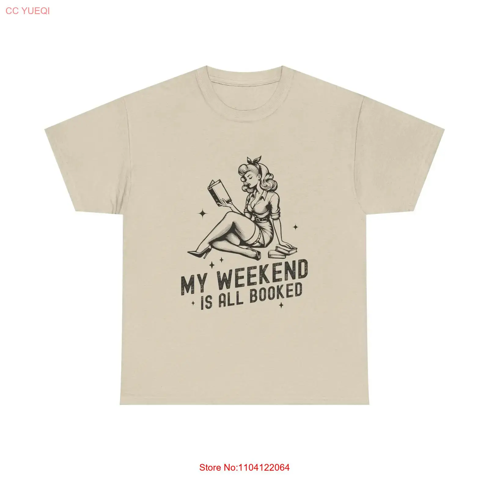 Vintage Book Lover T Shirt Ret - Mens Fashion In The 50S ulasan dan harga