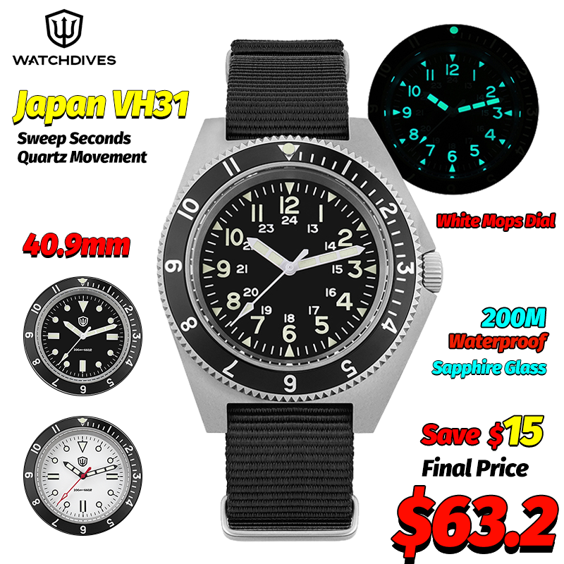 Watchdives WD1972 Quartz Watch - Mens Fashion Bracelet ulasan dan harga