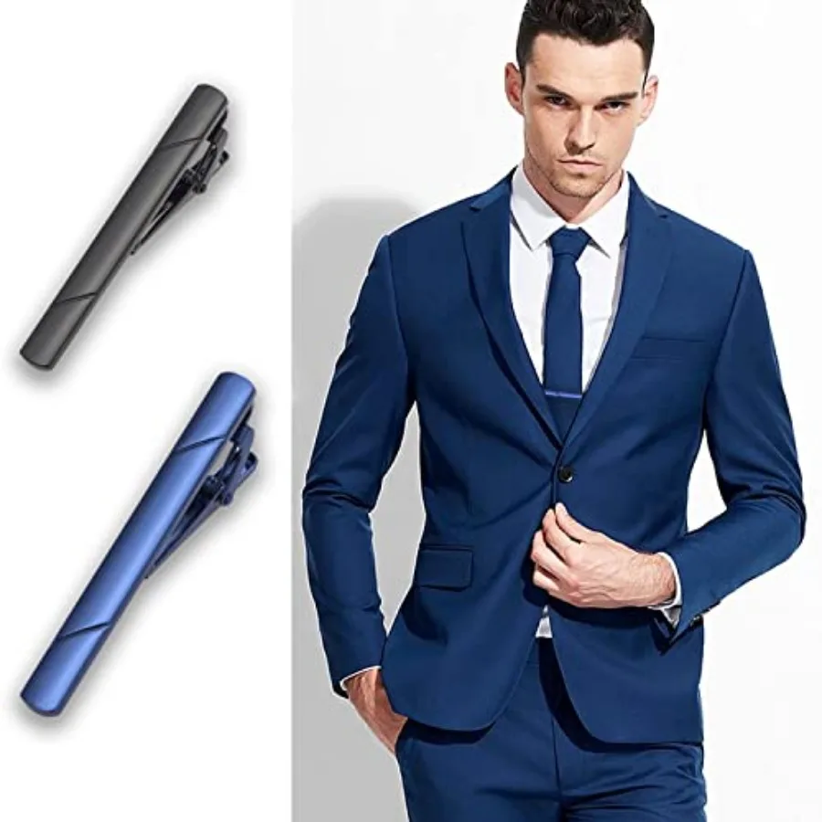 4Pcs Tie Clips For Men Tie Bar - Men'S Fashion Accessories ulasan dan harga
