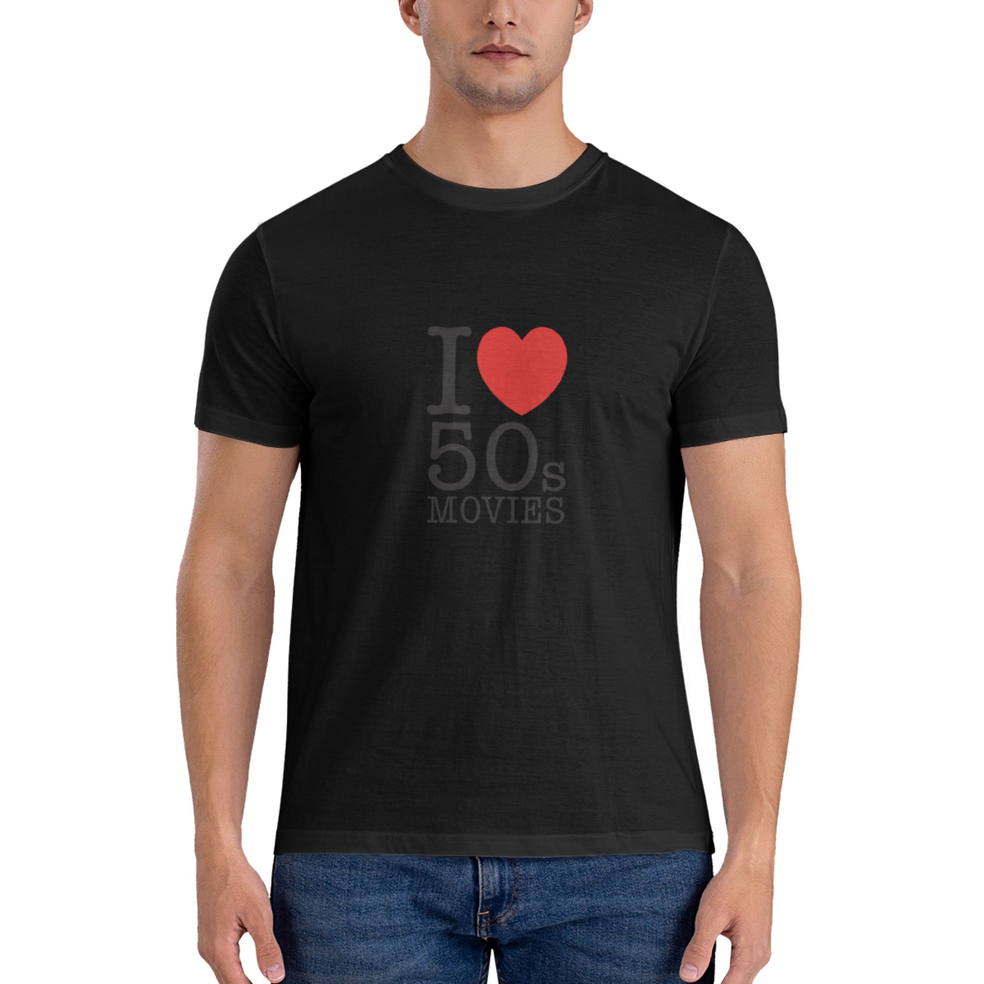 Funny I Love 50s Movies Essent - Mens Fashion In The 50S ulasan dan harga