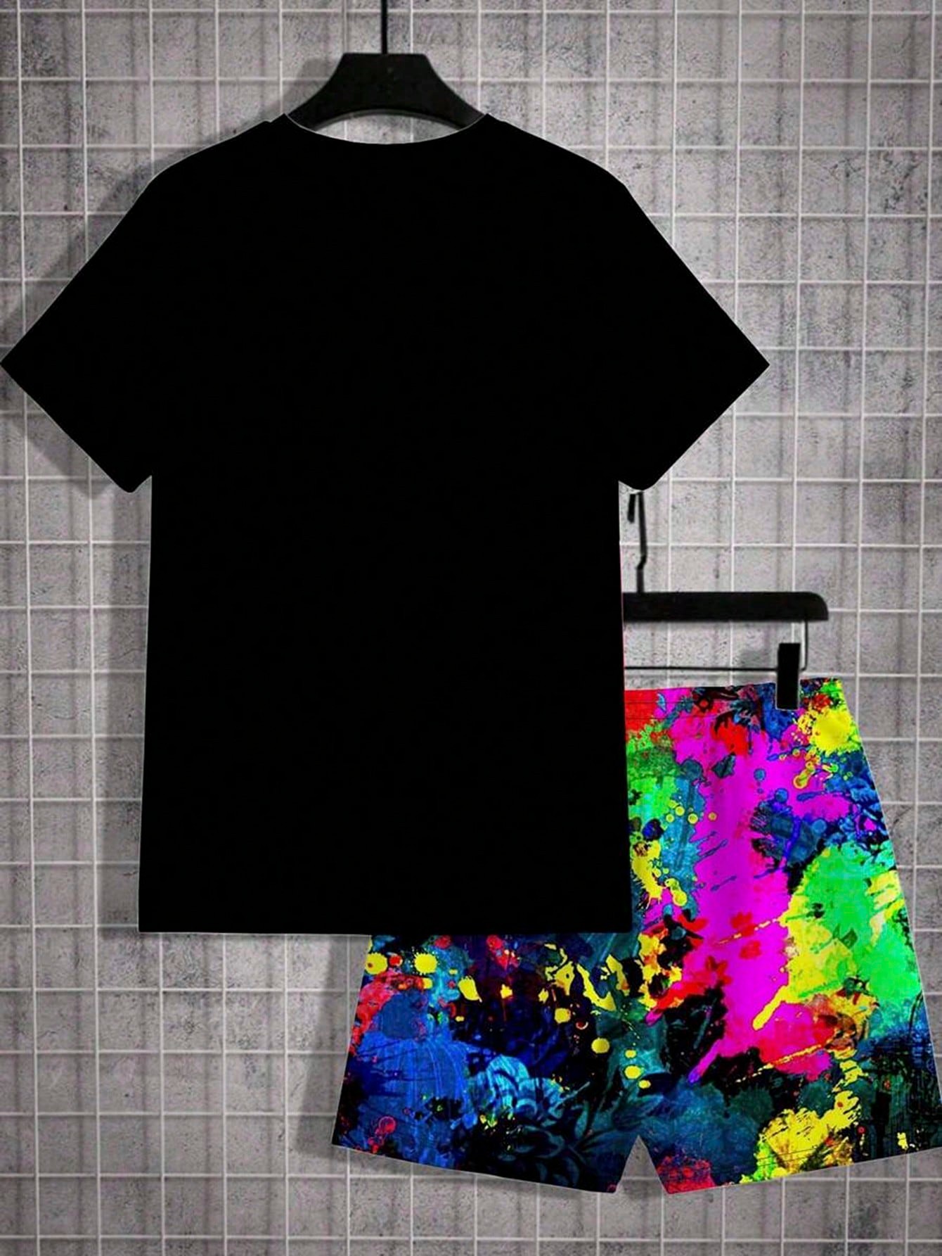 2026 Summer New Men's Short-Sl - Men'S Fashion Videos ulasan dan harga