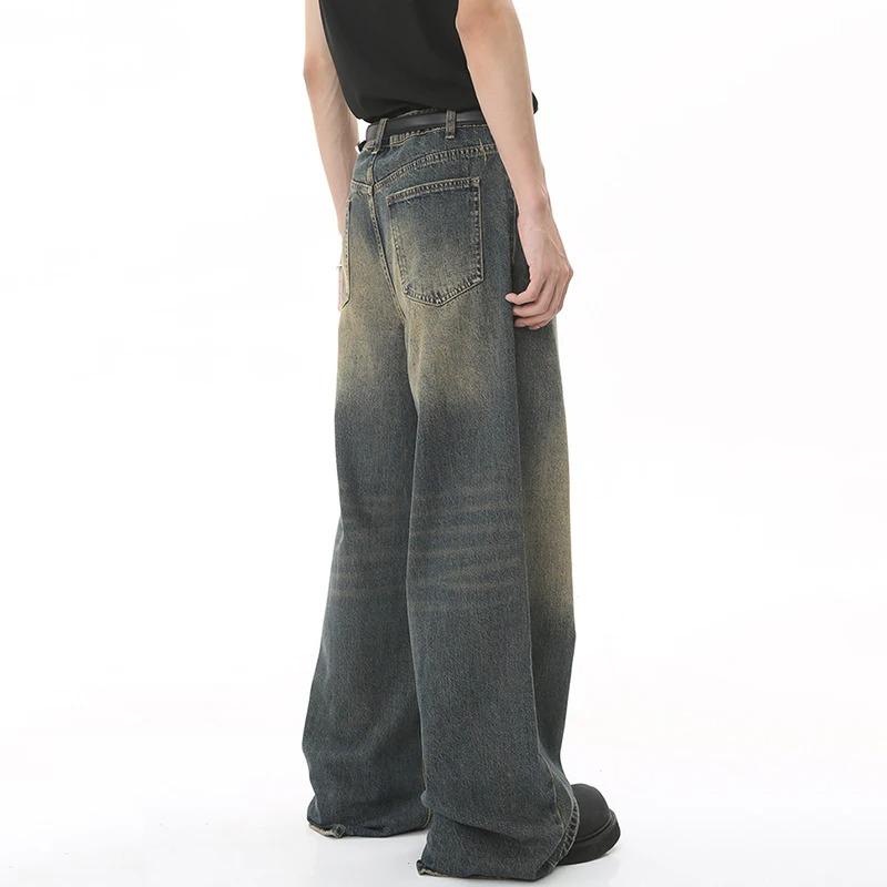 New Men's Baggy Straight Leg W - Men'S Fashion Nova Jeans ulasan dan harga