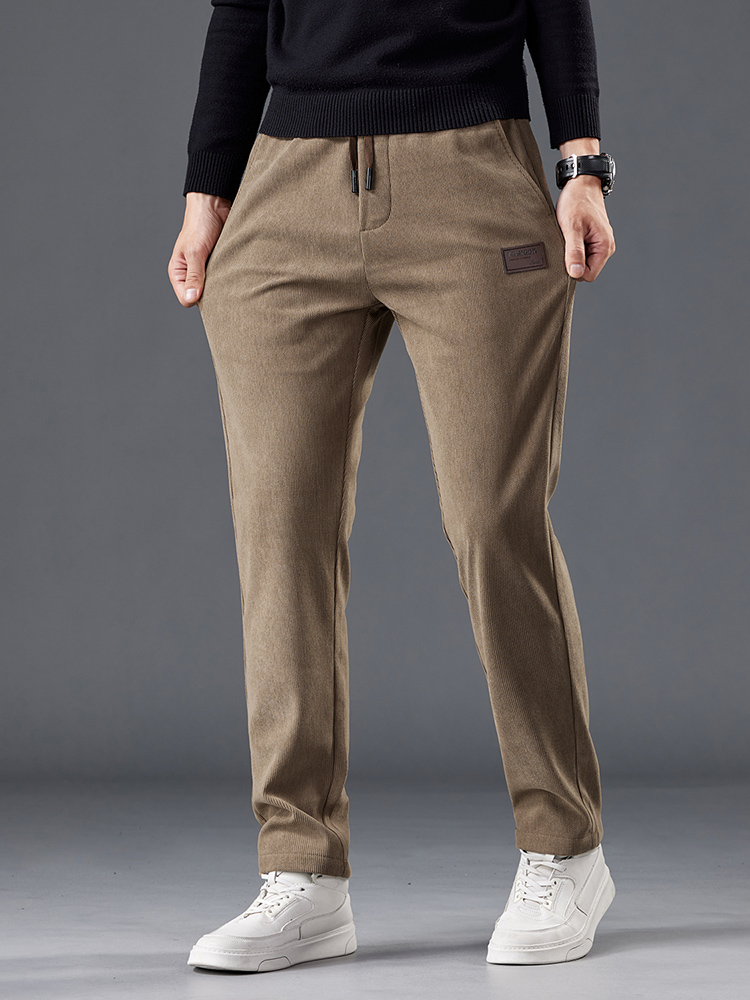 Men's Corduroy Pants Autumn Ne - Men'S Fashion Khaki Pants ulasan dan harga