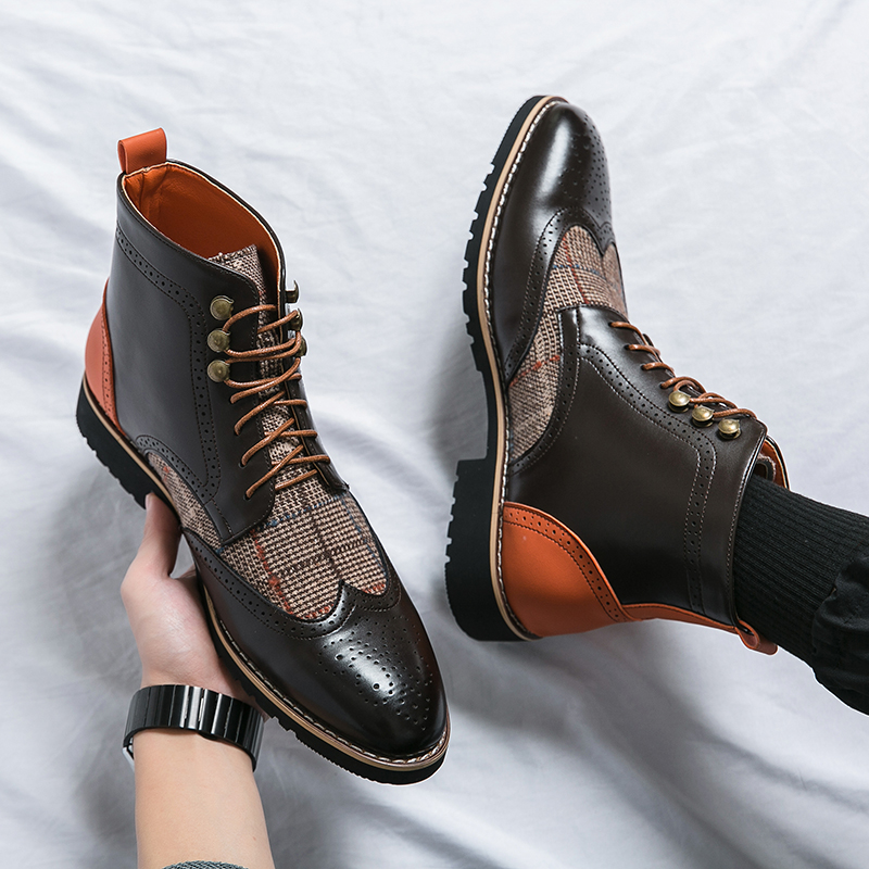 Fashionable Outdoor Combat Boo - Mens Fashion Combat Boots ulasan dan harga