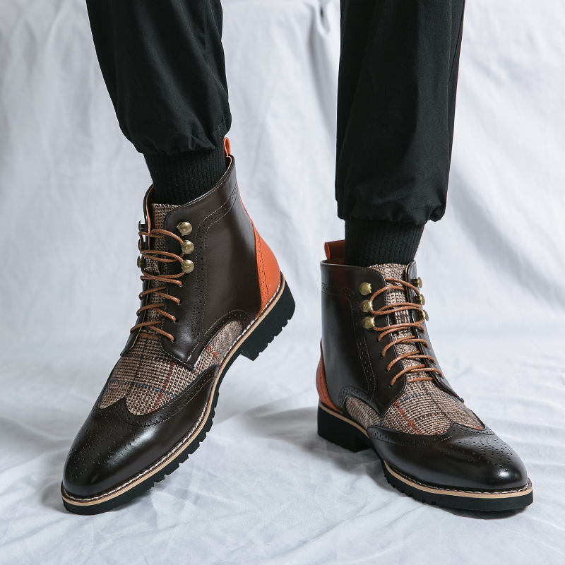 Fashionable Outdoor Combat Boo - Mens Fashion Combat Boots ulasan dan harga