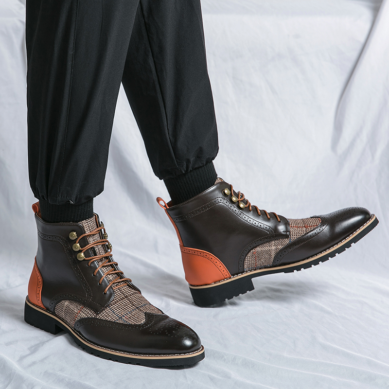 Fashionable Outdoor Combat Boo - Mens Fashion Combat Boots ulasan dan harga